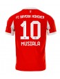 Moški Nogometna dresi replika Bayern Munich Jamal Musiala #10 Domači 2025-26 Kratek rokav